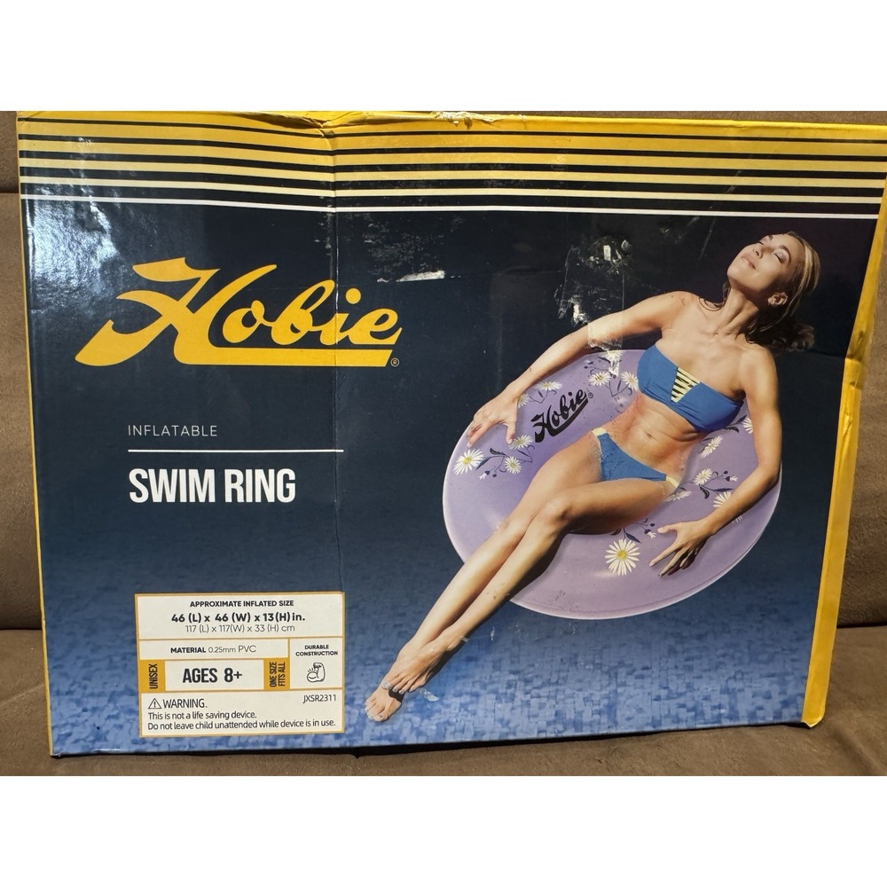 Hobie Purple Inflatable Swim Ring - 46"